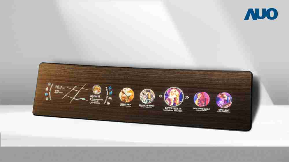 壹号平台研发全球最高穿透度达80%的AmLED木纹显示器，，，可于使用时呈现高亮度、、清晰可见的信息，，并在不使用时回归为单纯的饰板，，，节能兼具美观